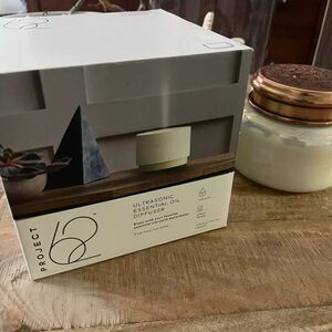 Project 62 Cream Ultrasonic Essential Oil Diffuser